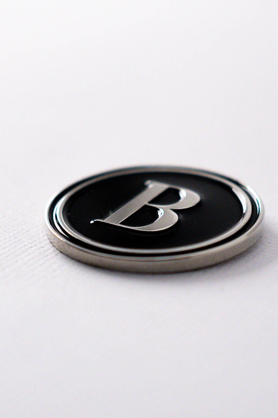 B Alphabet Enamel Pin ENAMEL PIN OS