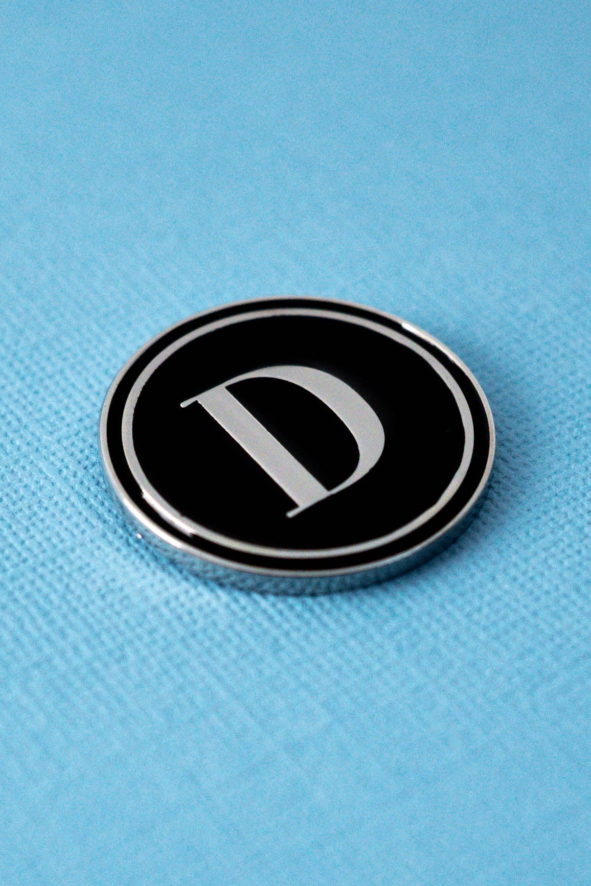 D Alphabet Enamel Pin ENAMEL PIN OS