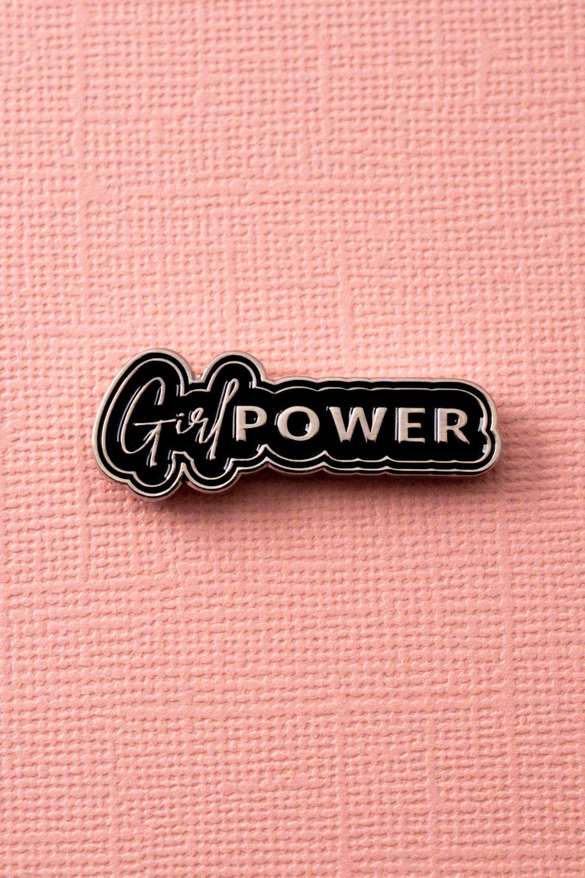 Girl Power Enamel Pin ENAMEL PIN OS