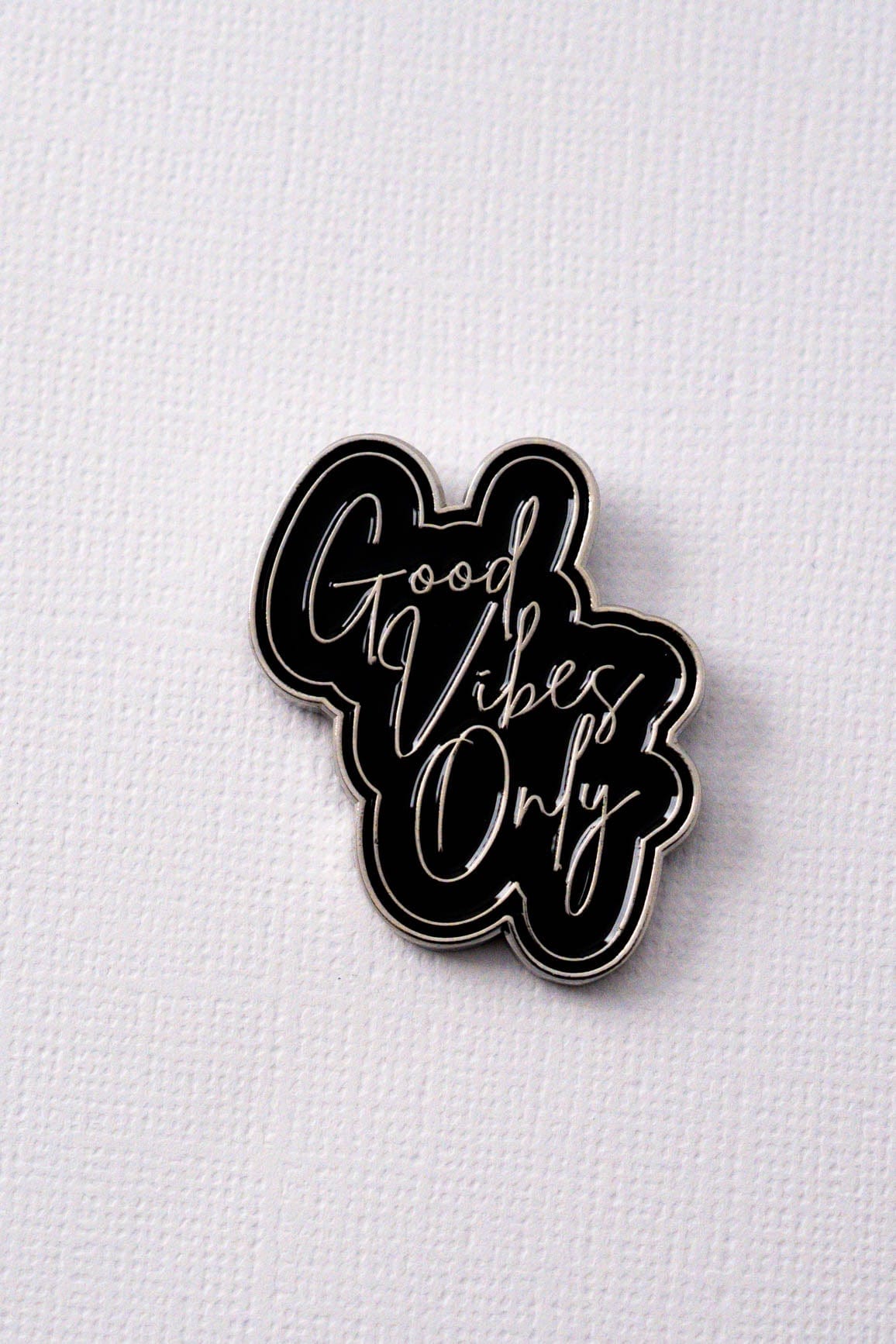 Good Vibes Only Enamel Pin ENAMEL PIN OS