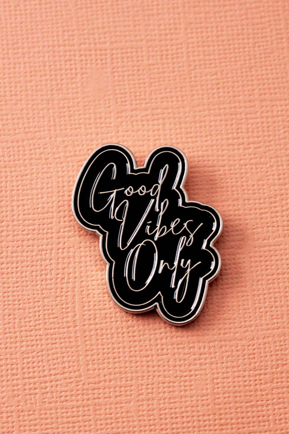 Good Vibes Only Enamel Pin ENAMEL PIN OS