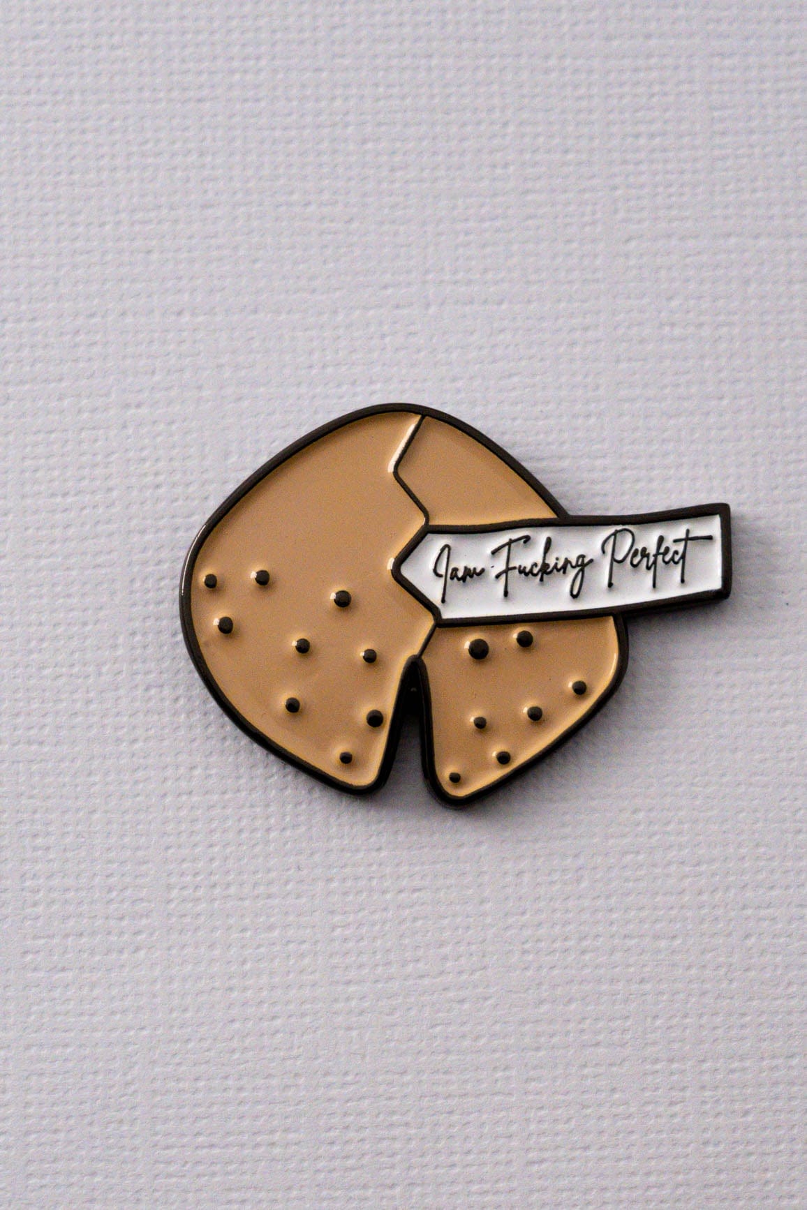 I Am Perfect Enamel Pin ENAMEL PIN OS