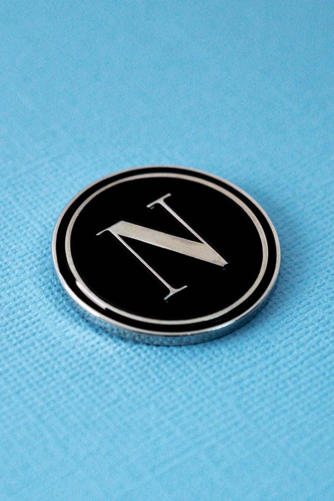 N Alphabet Enamel Pin ENAMEL PIN OS