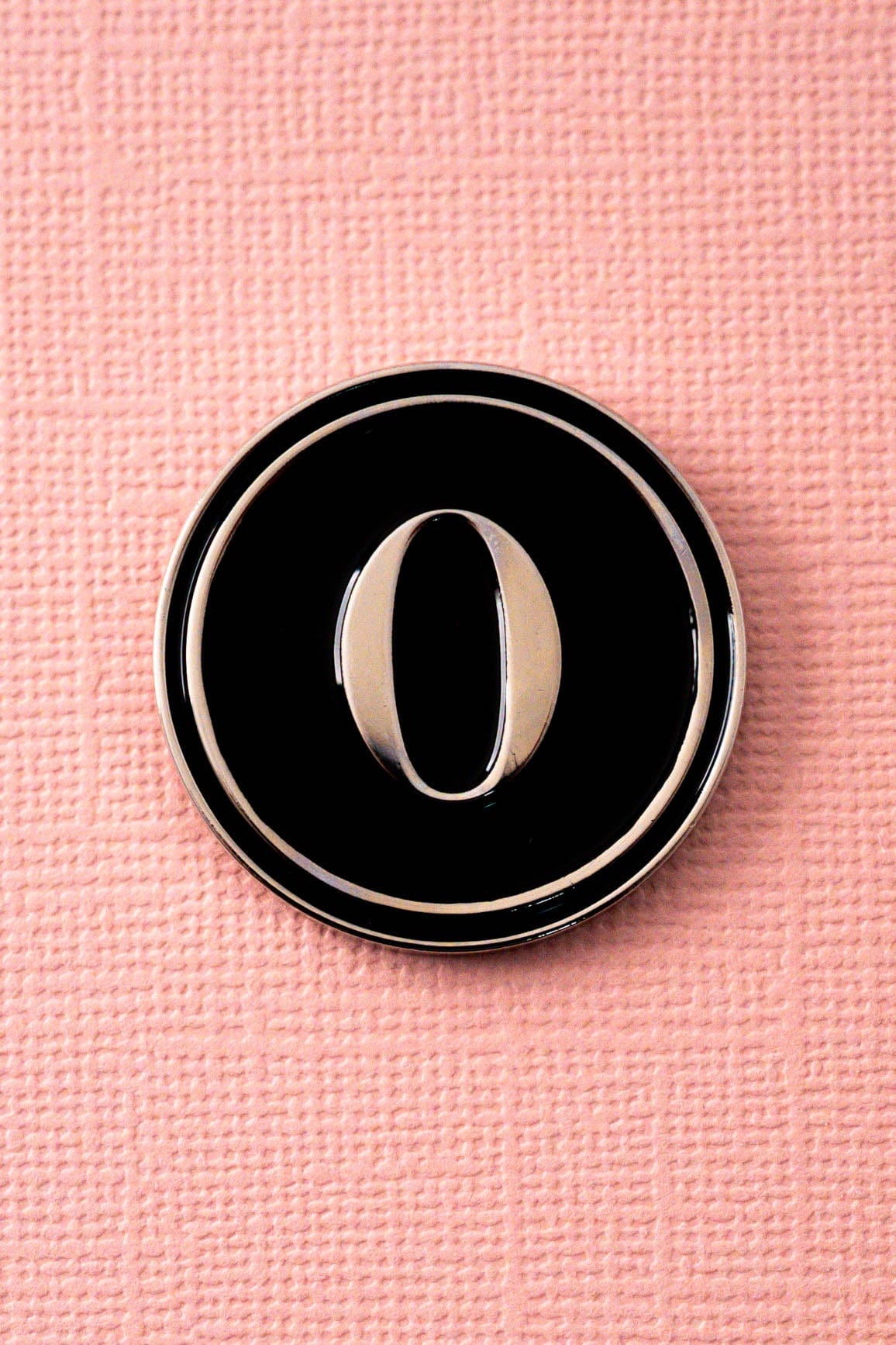 O Alphabet Enamel Pin ENAMEL PIN OS