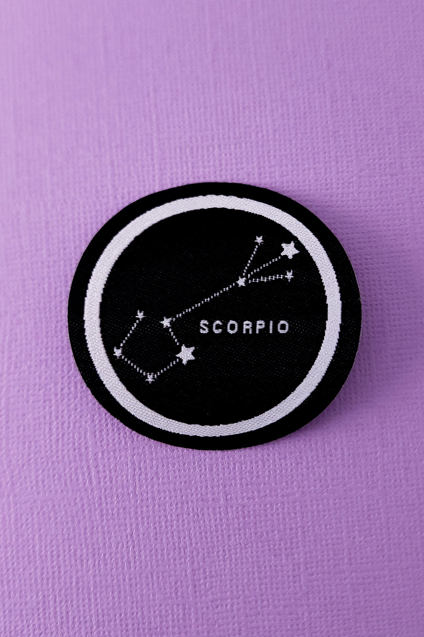 Scorpio Zodiac Patch PATCHES OS